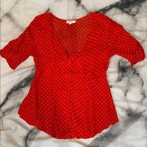 Polka dot shirt